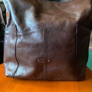 Beautiful Frye leather bag.